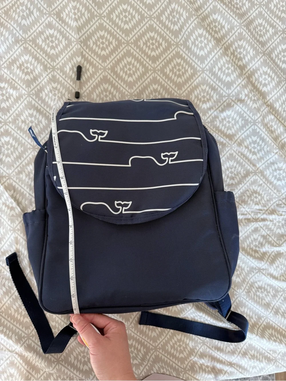 Navy Vineyard Vines Backpack